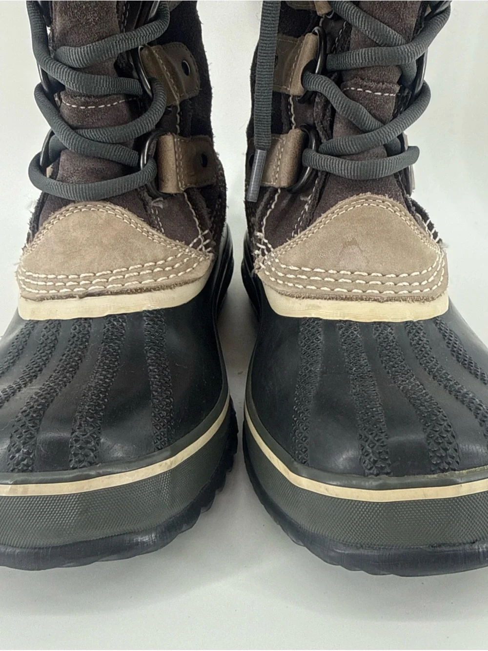 Sorel Joan of Arctic Women's size 5 Waterproof Faux Fur Suede Snow Boots